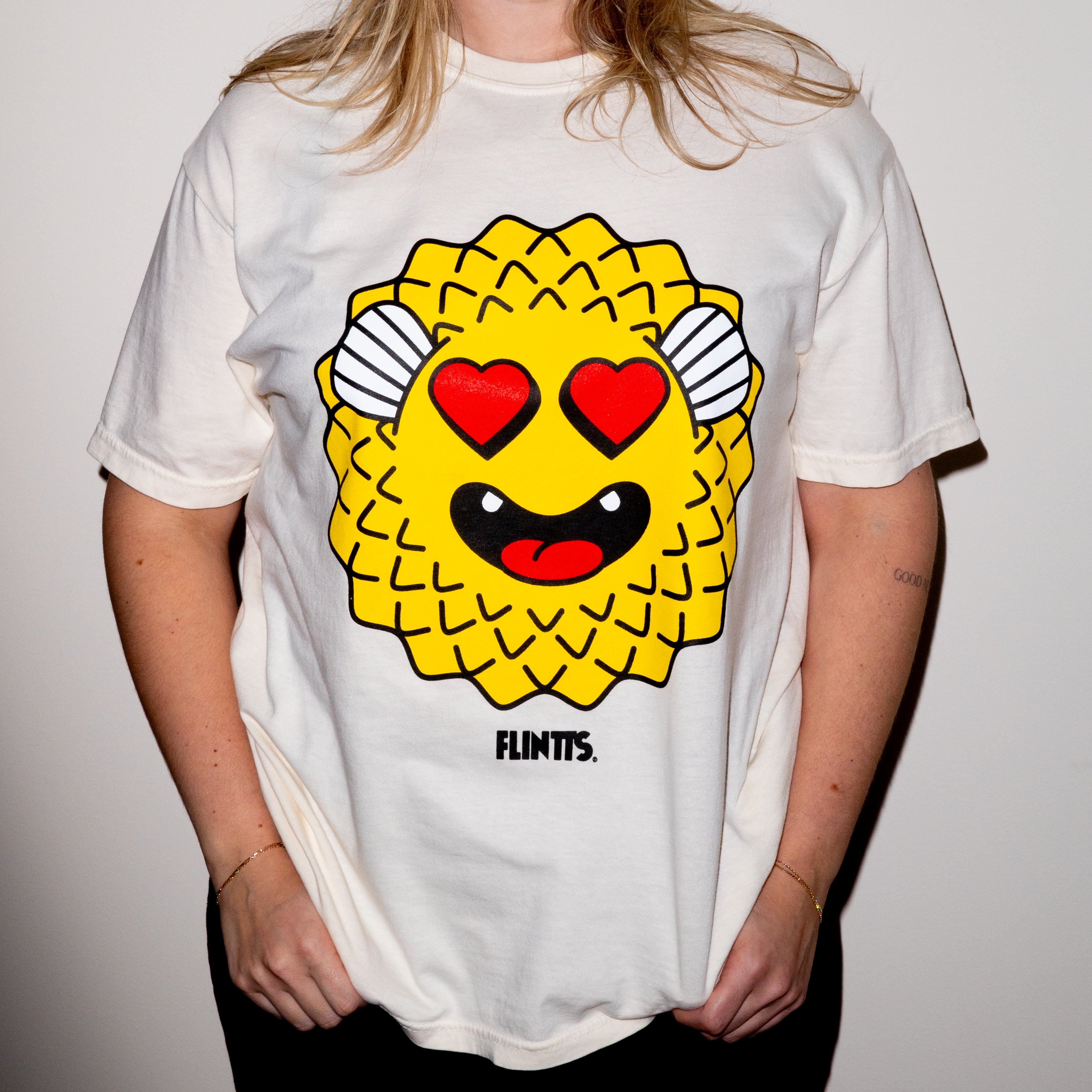 Heart-Eyes Fugu Boxy Tee