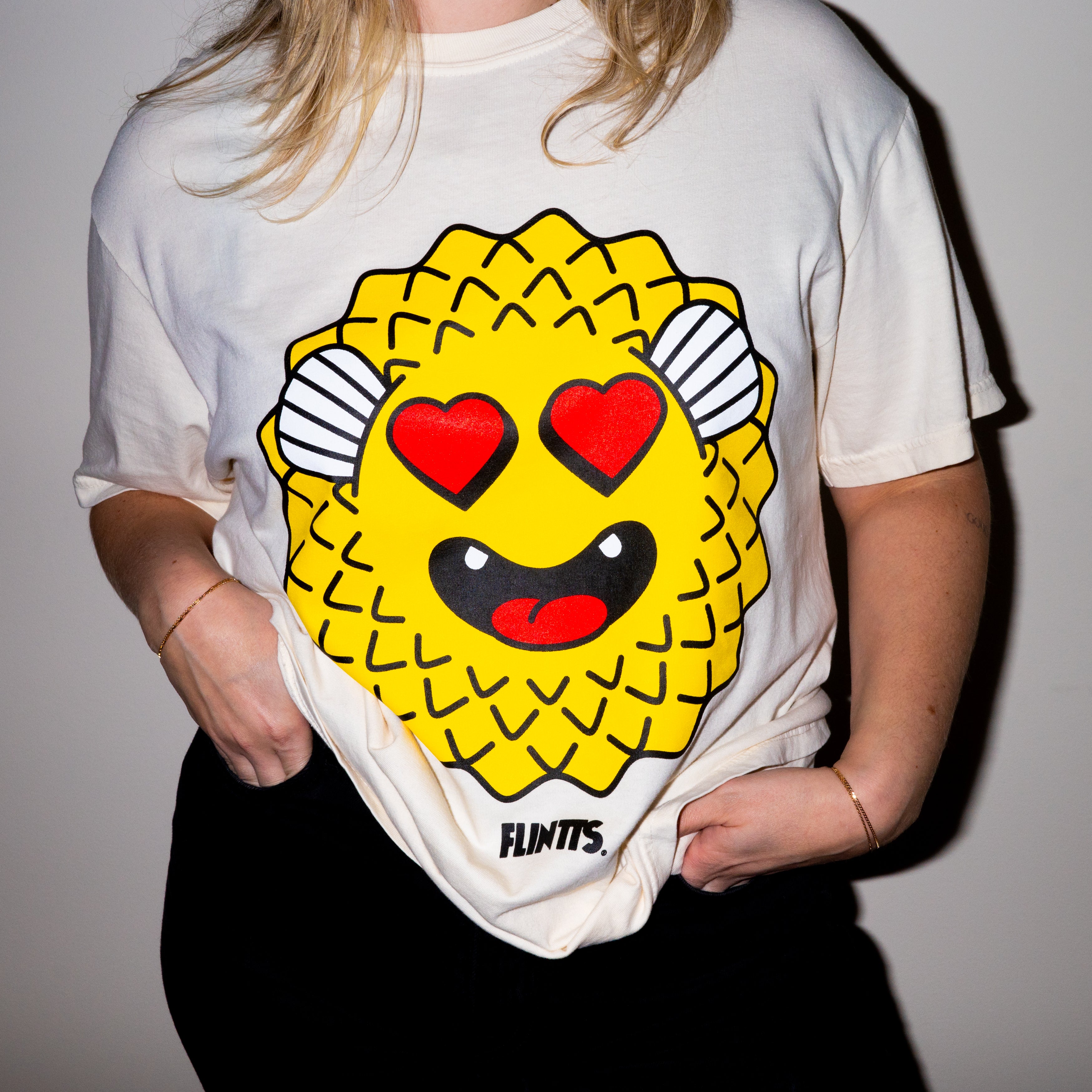 Heart-Eyes Fugu Boxy Tee